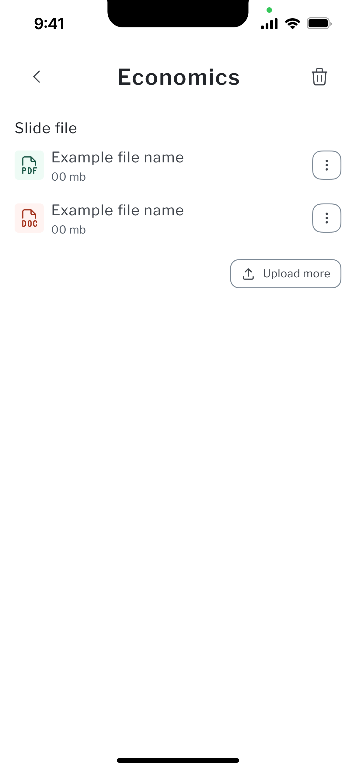 Slides Library screenshot